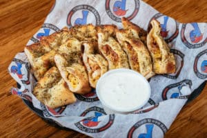 Bacon Ranch and Chicken appetizer dish. A Post Sports Bar & Grill specialty