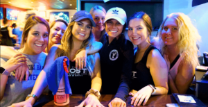 Servers at The Post Sports Bar & Grill in Fenton smiling